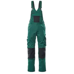 Latzhose "AUGSBURG" Unique - 90C50 (EU 102) - grün/schwarz
