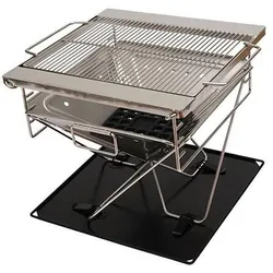 Eifel Outdoor Equipment Sollig XL Mobile Feuerschale BBQ EINHEITSGRÖSSE