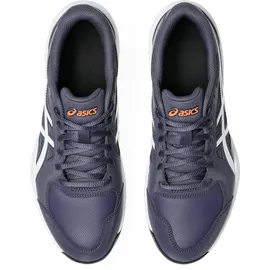 Asics Tennisschuh ASICS "COURT SLIDE 4", Herren, Gr. 43,5, indigo fog, weiß, Synthetik, Textil, Schuhe, Multicourt-Schuh, Allcourtschuh