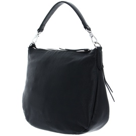 ABRO Leather Adria Hobo Bag Juna S Black/Nickel
