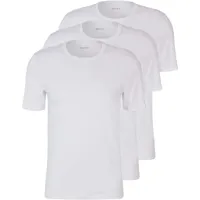 Boss T-Shirt »T-Shirt Rundhals«, mit dezentem BOSS Logo-Print BOSS white100