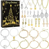 Schmuck Adventskalender 2024,Adventskalender Schmuck,Adventskalender 2024 Frauen Schmuck,Adventskalender Charms,Adventskalender 2024 Schmuck Weihnachtsgeschenke für Teenager Und Frauen