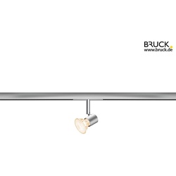 BRUCK 2-Phasen Strahler FAIR SPOT GU10 ALL-IN GU10 IP20, mattchrom dimmbar BRU-710030mcgy