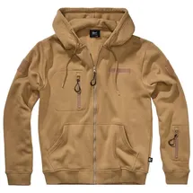 Brandit Textil Brandit Tactical Sweat Jacket camel, Größe 3XL