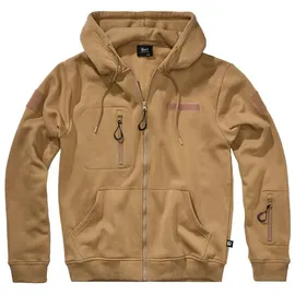 Brandit Textil Brandit Tactical Sweat Jacket camel, Größe 3XL