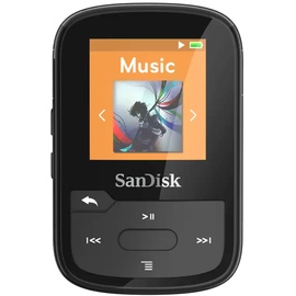 SanDisk Ultrastar Clip Sport MP3 Spieler 32 GB Schwarz