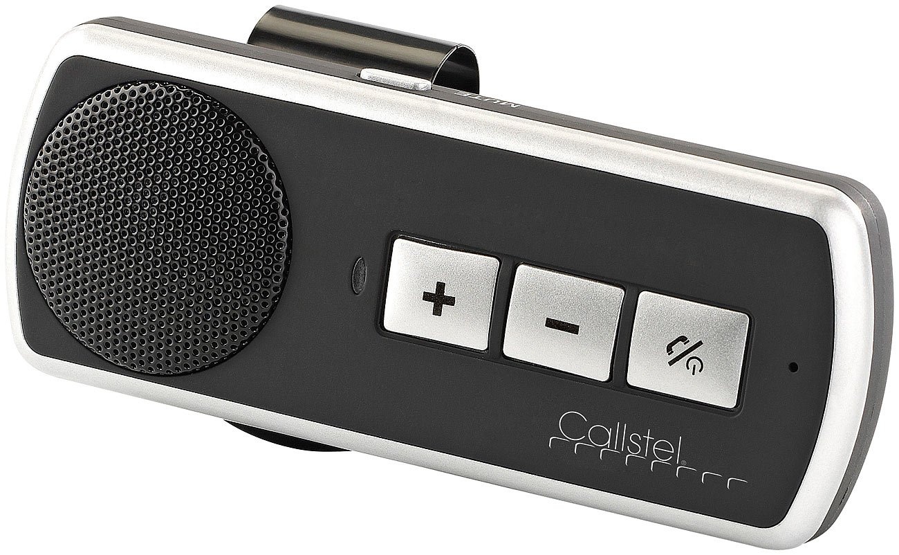 Callstel Freisprechanlage Pkw: Kfz-Freisprechsystem BFX-400.pt mit Bluetooth & Multipoint (Freisprech, Blue Tooth Freisprechanlage, Bedienungsanleitungen)