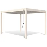 Weide Deluxe ca. 400x255x300 cm Weiß