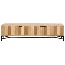 Actona Jaipur TV-Lowboard 177 x 40 cm Braun Metall/Stahl/MDF/Melamin