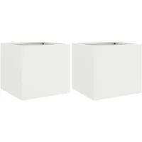 VidaXL Pflanzkübel 32 x 30 x 29 cm Weiß