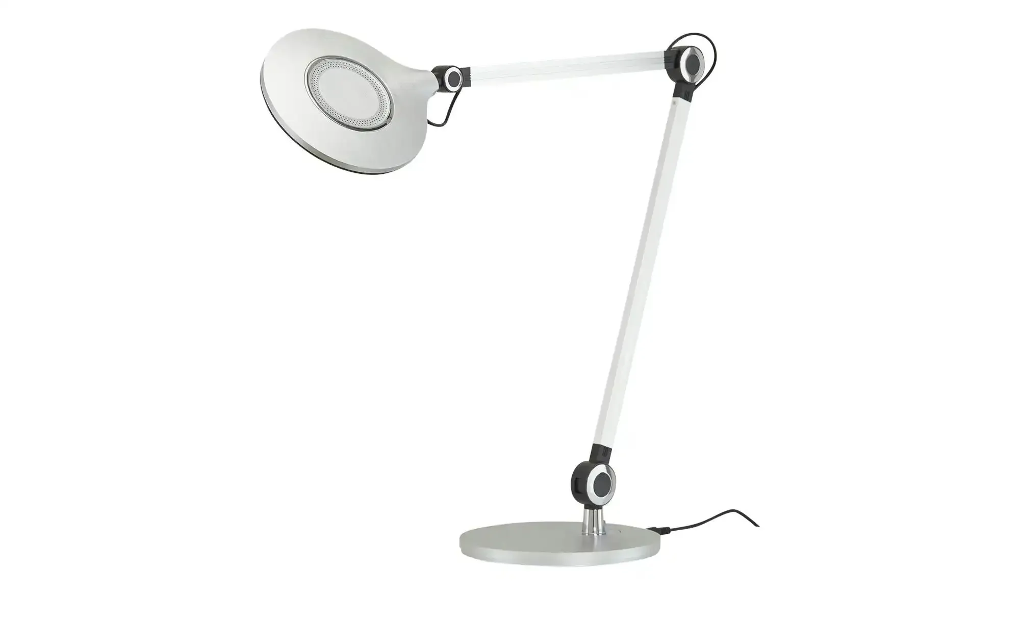 Meisterleuchten LED-Schreibtischleuchte  1-flammig  silberfarben   ¦ silber ¦ Maße (cm): B: 20,1 H: 49,7 T: 20.1