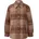 Overshirt aus Wollmix Mehrfarbig L