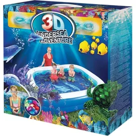 BESTWAY Family Pool 3D Abenteuer 262 x 175 x 51 cm