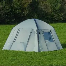 PRO PLUS Seitenwand für Pavillon mit Fenster 2 Stück Grau