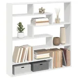 vidaXL Wandregal 7 Fächer  Weiß