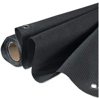 WINDHAGER Sichtschutzmatte Aeris 90 x 500 cm titangrau 06800