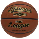 midwest manufacturing Midwest Pro League Basketball (6, Hellbraun)