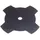 RATIOPARTS Scherblatt 4-Zahn 250 X 25,4 X 1,4 Mm