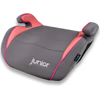 PETEX "Max" Kindersitzerhöhung Sitzerhöhung nach i-Size Norm R129, Kindersitz/Autositz für Kinder, pink, 1 Stück