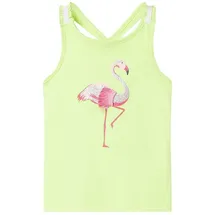 vidaXL Kinder-Tanktop Neongelb 92 - Gelb