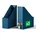 10 cm blau 2er-Set