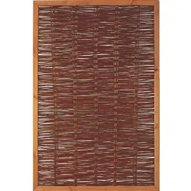 Tetzner & Jentzsch T & J Weidengeflechtzaun Fako mit umlaufendem Rahmen 120 x 180 cm