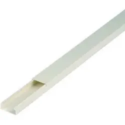 REV Leitungsschutz-Kanal PVC,2m,40x40mm, weiß