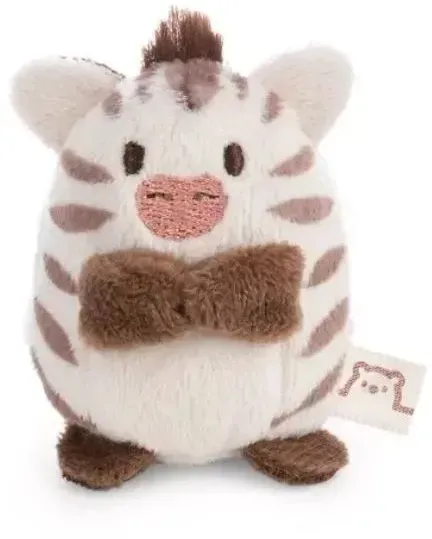 Nici MyMochi: Stripey, das kleine Zebra-Plüschtier – 5 cm
