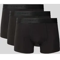 Regular Fit Trunks mit Baumwolle im 3er-Pack, Black, M