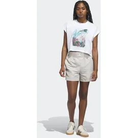 adidas SUMMER ROMANCE GRAPHIC T-SHIRT weiß L