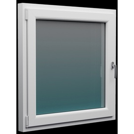 Meeth Wohnraumfenster »76/3 «, BxH: 100 x 120 cm, 1-flügelig, Dreh-Kipp - weiss