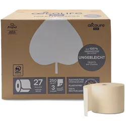 Toilettenpapier Box UNGEBLEICHT