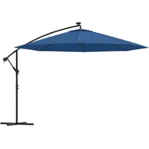 vidaXL Ampelschirm Ø 350 cm Blau