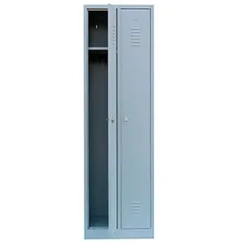 Lüllmann Spind 50 x 50 x 180 cm lichtgrau