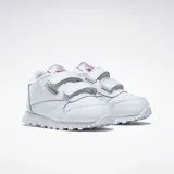 Reebok Classic Sneaker »CLASSIC LEATHER SHOES«, mit Klettverschluss Reebok Classic WHITE-CARBON-VECBLU