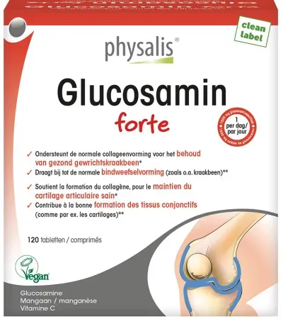 Physalis Glucosamin Forte Nahrungsergänzungsmittel 120 Tabletten