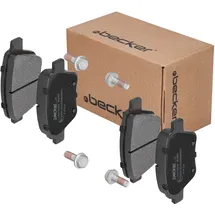 F.Becker_Line Bremsbeläge links für SEAT Leon VW Touran Caddy III Golf