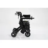 burbach + goetz MovingStar All in One Elektrorollator Rollator Schiebehilfe schwarz