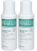 Saugella Ligne Verte Solution Antiseptique Émulsion 2x250 ml