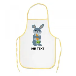 Kinderschürze mit Kindermotiv & individueller Druck