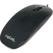 Logilink Optical flat Mouse schwarz (ID0063)