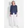 GOLDNER Cardigan in langer offener Form Blau 23