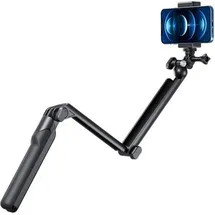 TELESIN 3-Way Selfie Stick mit eingebautem Stativ