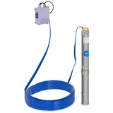 Hillvert Brunnenpumpe 70 mm / 2,75'' 3800 l/h 250 W 20 m Kabel / 28 m Förderhöhe