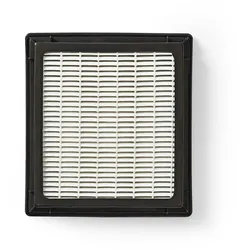 Nedis Ersatz-Aktiv HEPA Filter - Ersatz für: Nilfisk - Schwarz / Weiss