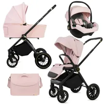 Babylux Kinderwagen 3in1 Set Rosa