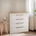 OTTO home Büsum 90 x 93 x 39 cm Weiß