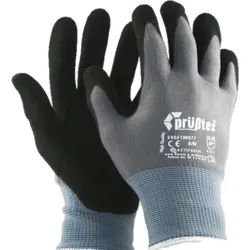 Prüßtex Montagehandschuh OLAF, grau, Nylon-Spandex Gewebe, nitrilbeschichtet, Handschuhgröße: 10