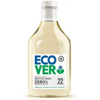 Ecover Zero Non-Bio Waschmittel, für empfindliche Haut, Baby-Waschflüssigkeit, Formel ohne Allergene, 22 Waschgänge, 1L