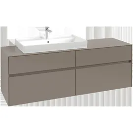 Villeroy & Boch Waschbeckenunterschrank Collaro 4 Auszüge 160 x 54,8 x 50 cm White Oak